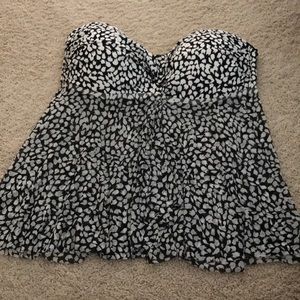 Merona Strapless Swim Top